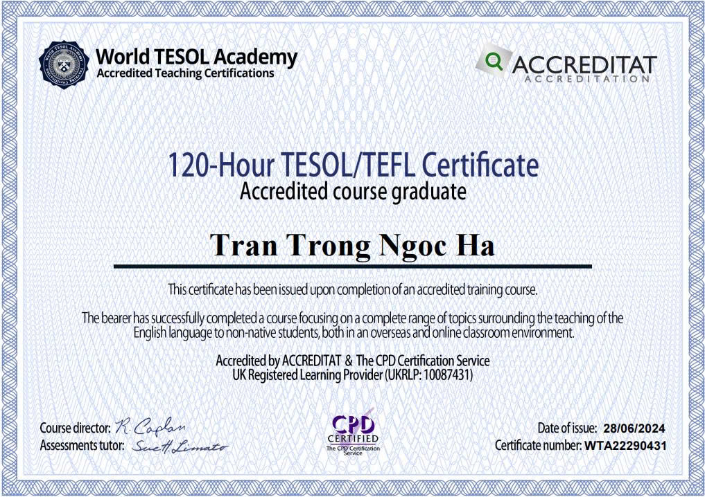 Thầy Daniel Hà